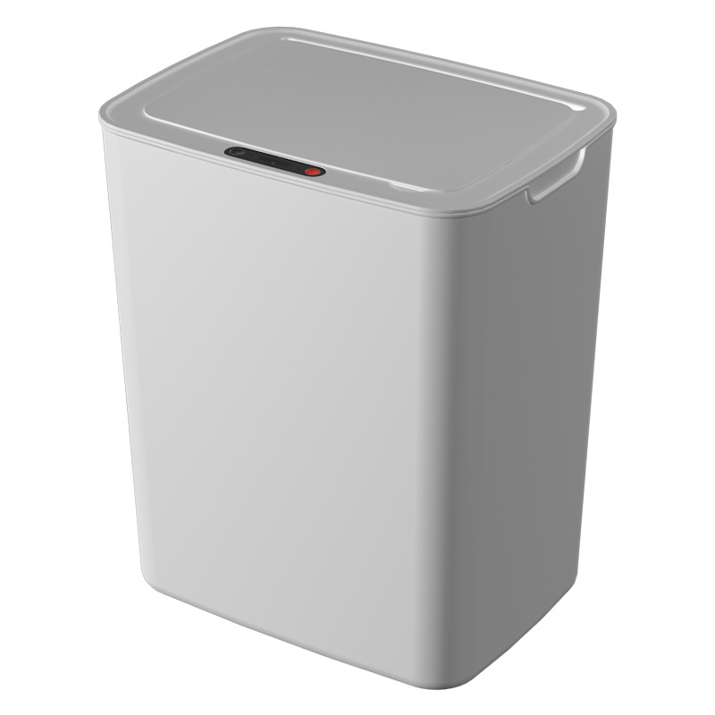 XIAOMIMIJIA Smart induction trash can for home living room kitchen bathroom creative automatic toilet with lid plus large trash can