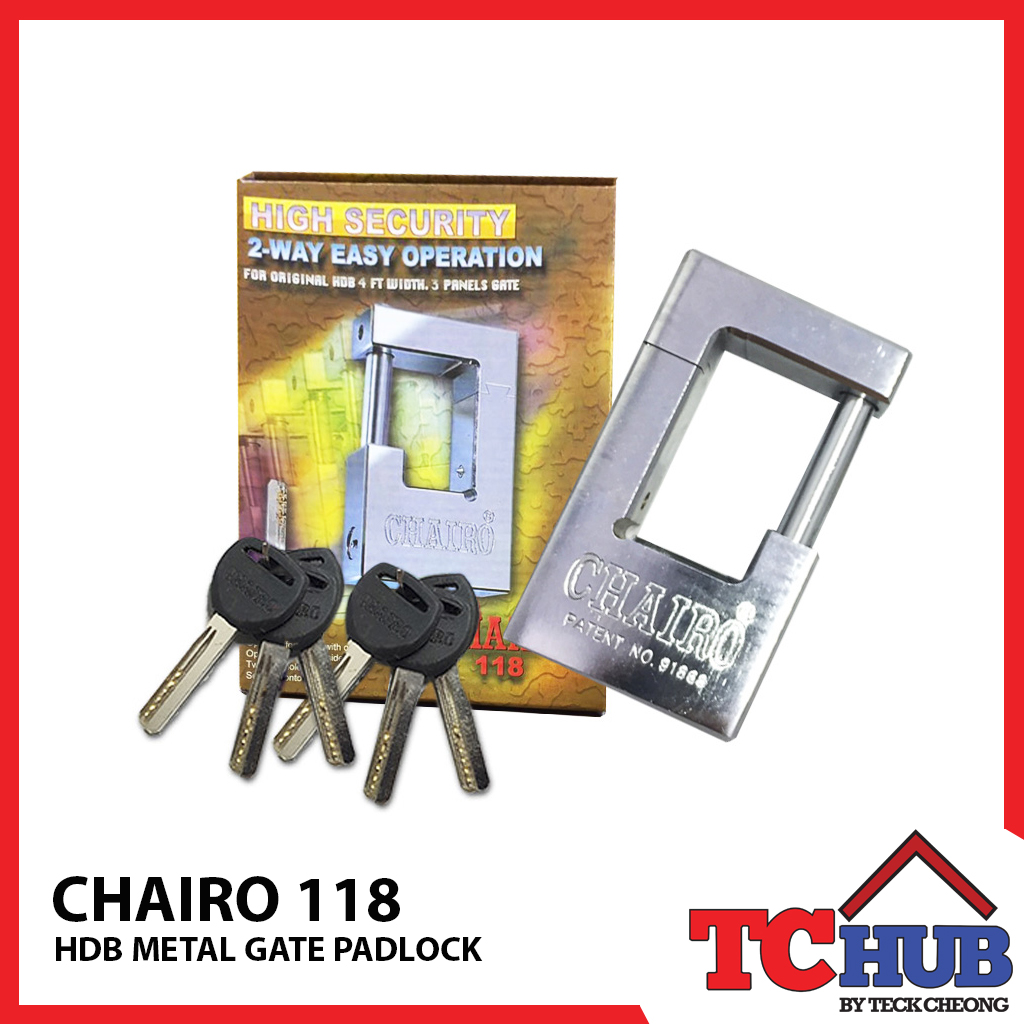 Chairo 118 HDB Gate Padlock Lazada Singapore