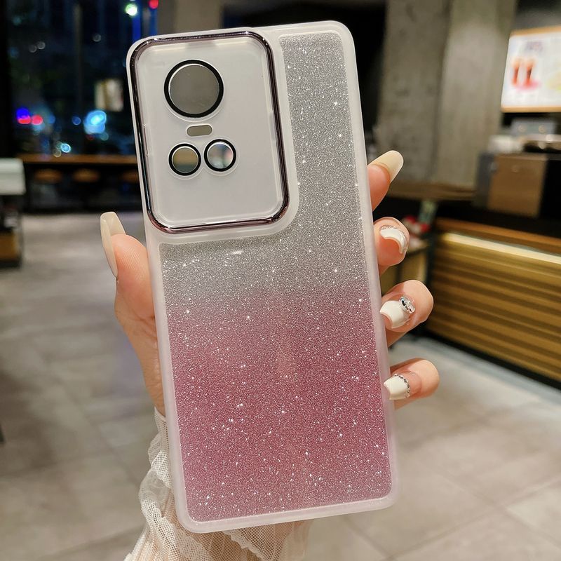For Xiaomi Poco C65, Case Luxury Bling Glitter Clear Soft Cover Shockproof