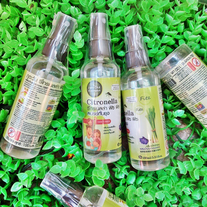 [Sỉ-Rẻ] Tinh dầu xịt chống muỗi côn trùng Citronella [Lẻ-Sỉ]