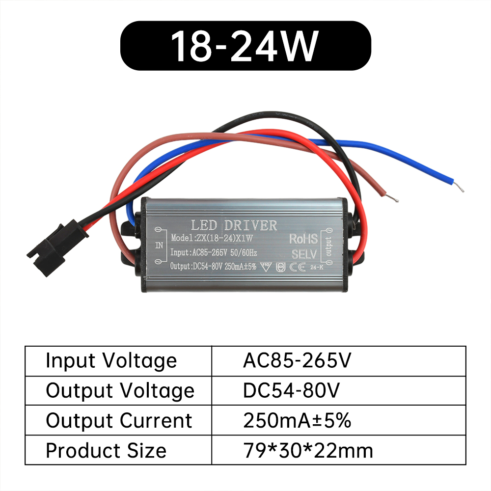 LED Driver Module Buck Regulator AC-DC Voltage Inverter Waterproof LED Driver Power Supply Constant Voltage / Current Module. 