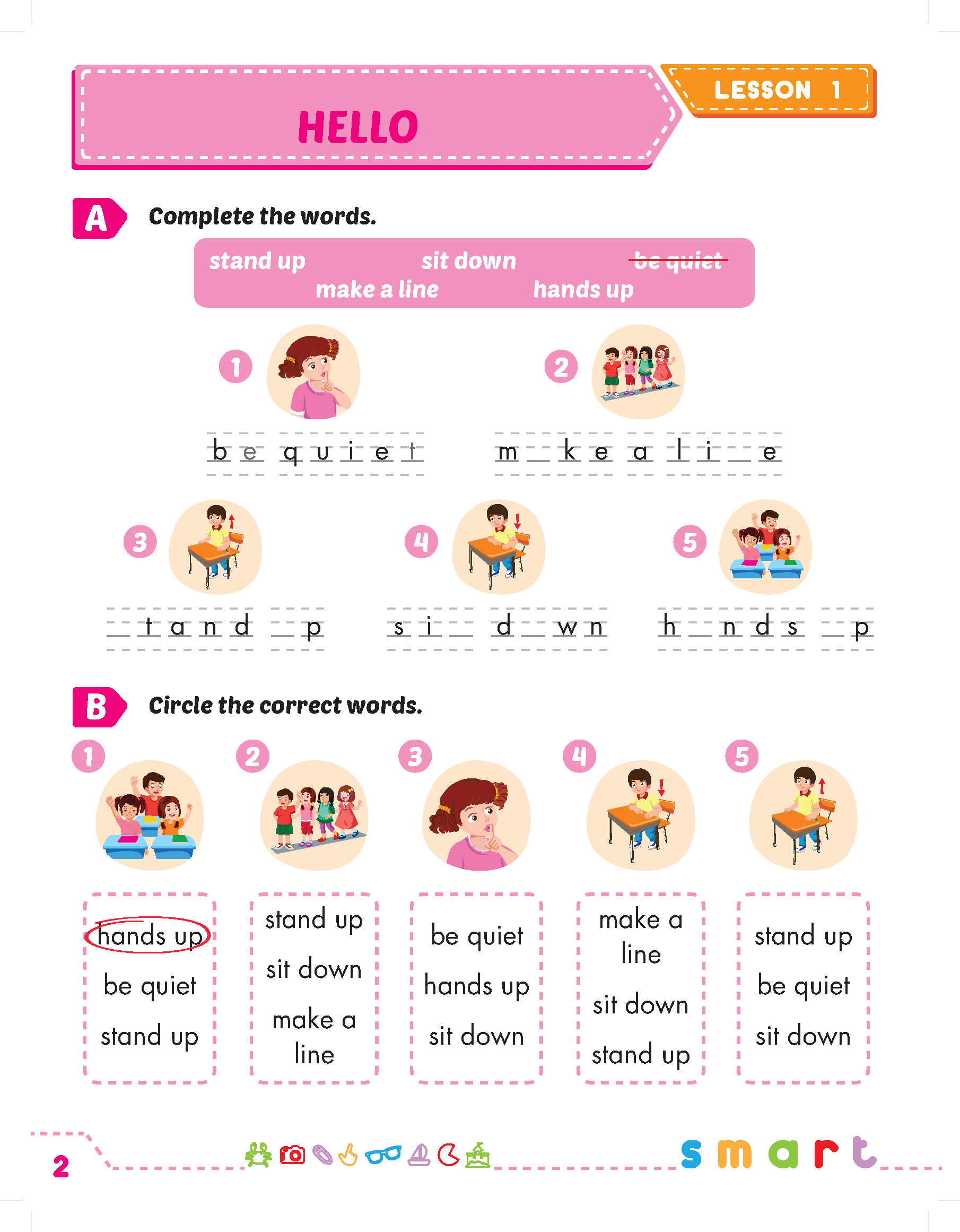 Sách - dtpbooks - i-Learn Smart Start Classware 1 Workbook 3rd Edition