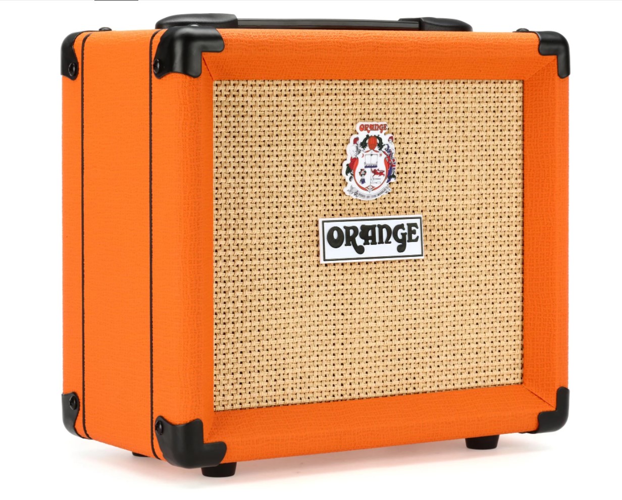 Orange Amps Crush 12 Watt Guitar Combo Amplifier with Active 3 Band EQ ...