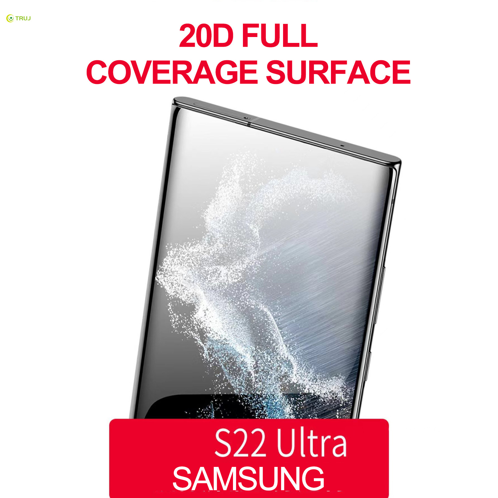 Privacy Glass Screen Protector for Samsung Full Screen Coverage Tempered Glass Film High Sensitivity Suitable for S21-23 Ultra/Note20 Ultra/S8/S9 TJ-MY