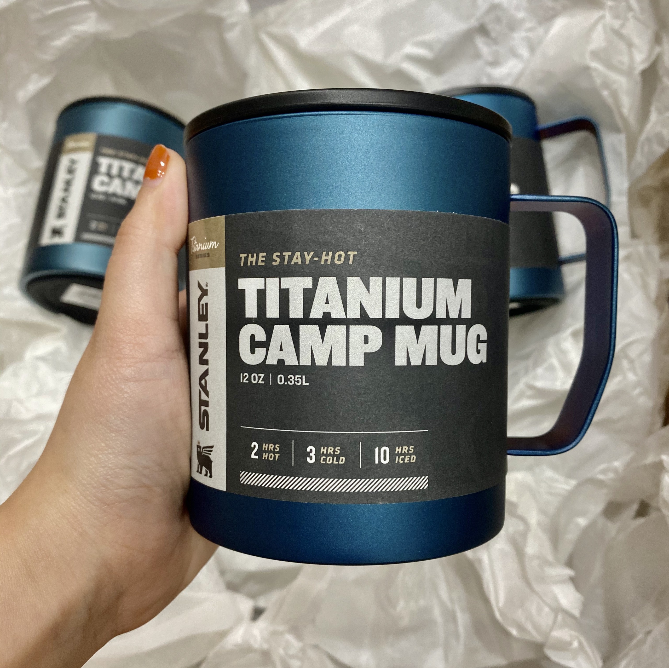 Stanley The Stay-Hot Titanium Camp Mug 12oz