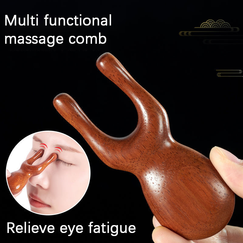 Enacolor%20Sandalwood%20Head%20Nose%20Bridge%20Massager%20Face%20Nose%20Wing%20Elevator%20Wood%20Comb%20Dredge%20Meridians%20and%20Points%20Lift%20Massage%20-%20Image%204