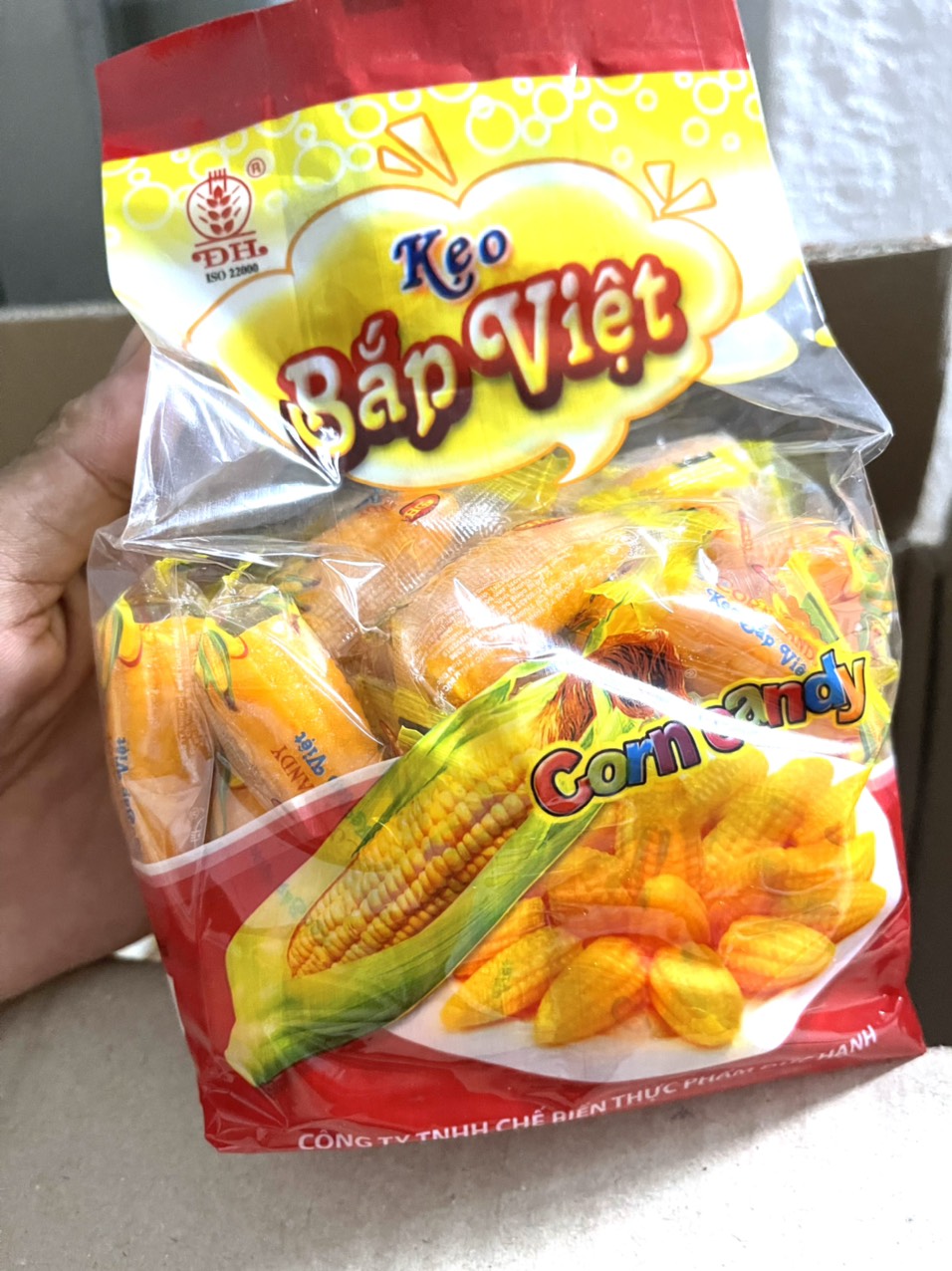 KẸO DẺO NGÔ BẮP VIỆT 400gram - ĐỨC HẠNH