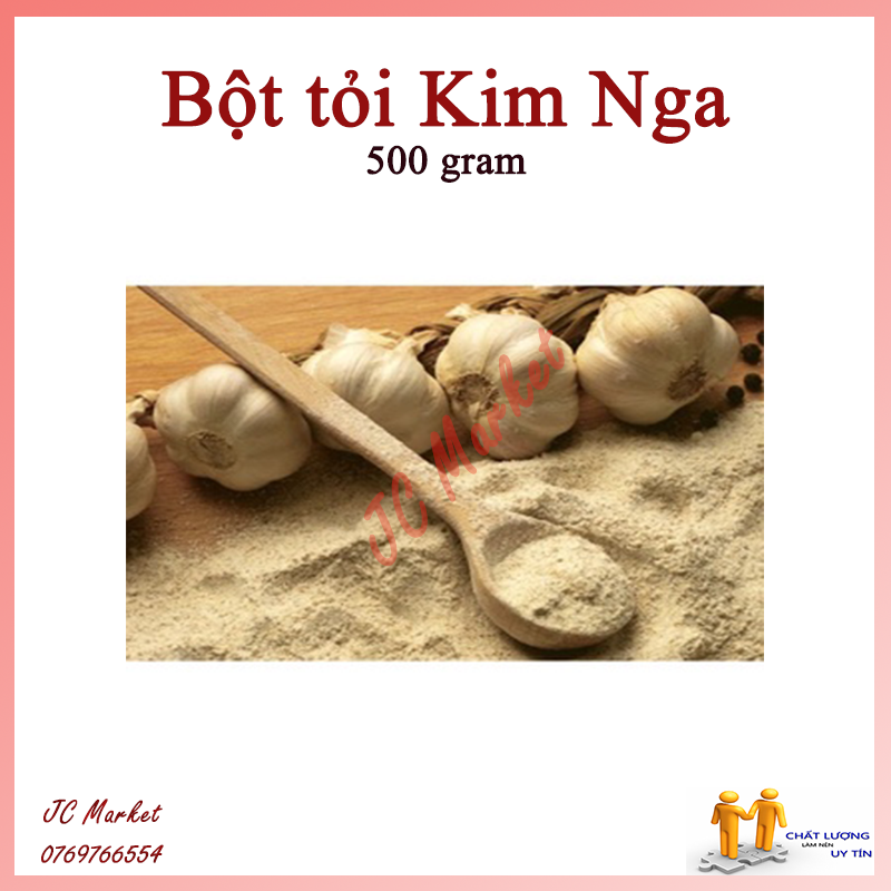 Bột Tỏi Đặc Biệt hiệu Kim Nga gói 500gram
