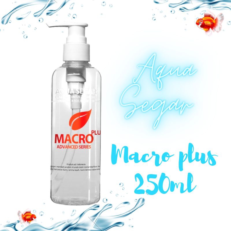 Pupuk Cair Aquascape AQUA SEGAR MACRO PLUS 250ML