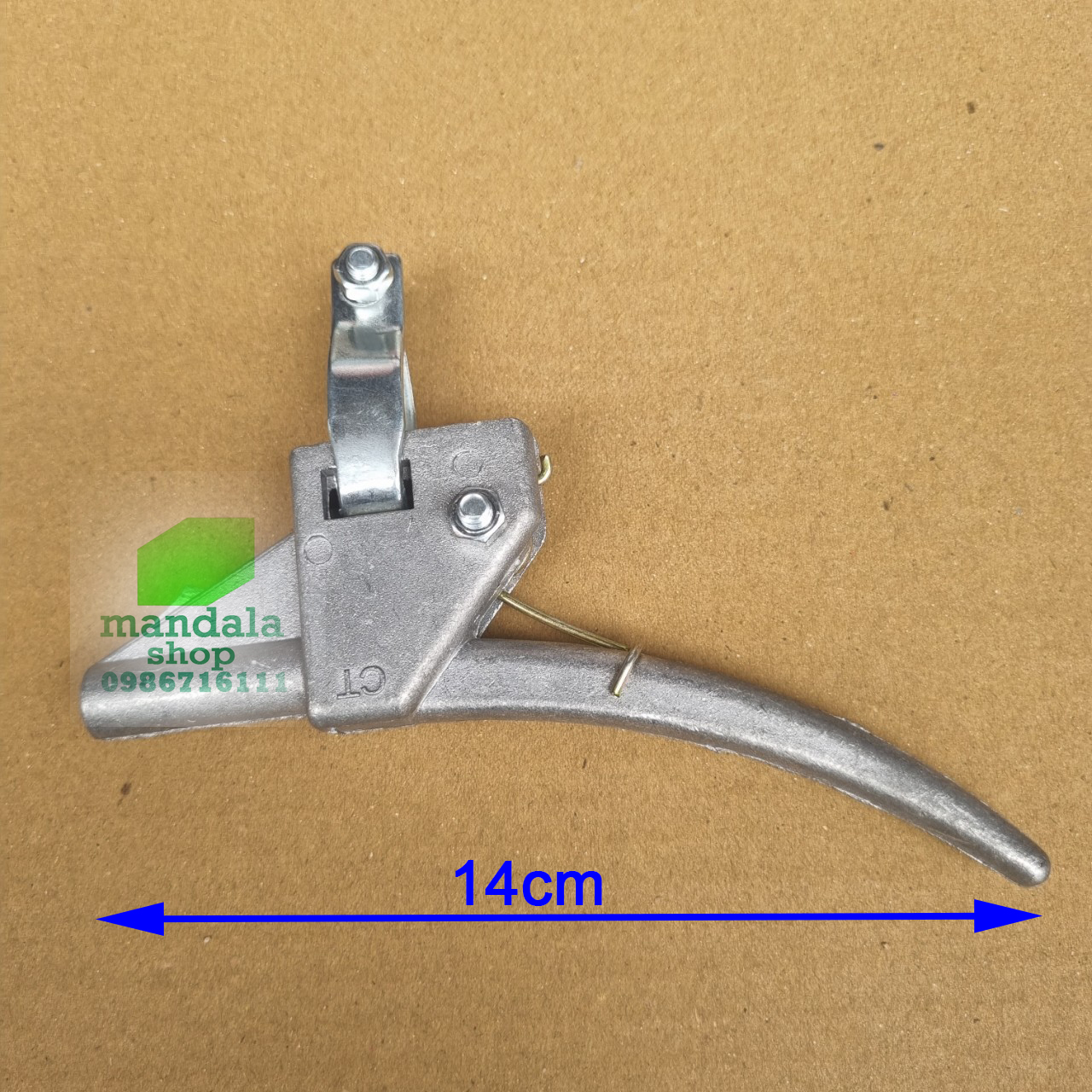 Cò ga máy cắt cỏ loại chết, bóp hồi, cò ga nhôm