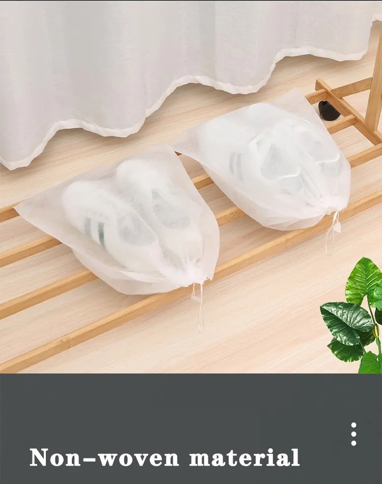 Pack%20of%2020%20-%20Non-woven%20Shoe%20Bag%20Drawstring%20Storage%20Bag%20Small%20White%20Shoes%20Dustproof%20and%20Yellow%20Proof%20Air%20Drying%20Bag%20Travel%20Shoe%20Cover%20New%20Item%20-%20Image%204