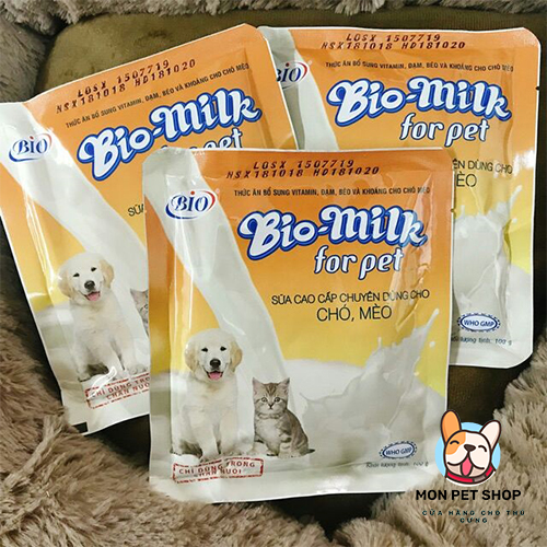 Sữa chó mèo Bio Milk 100g