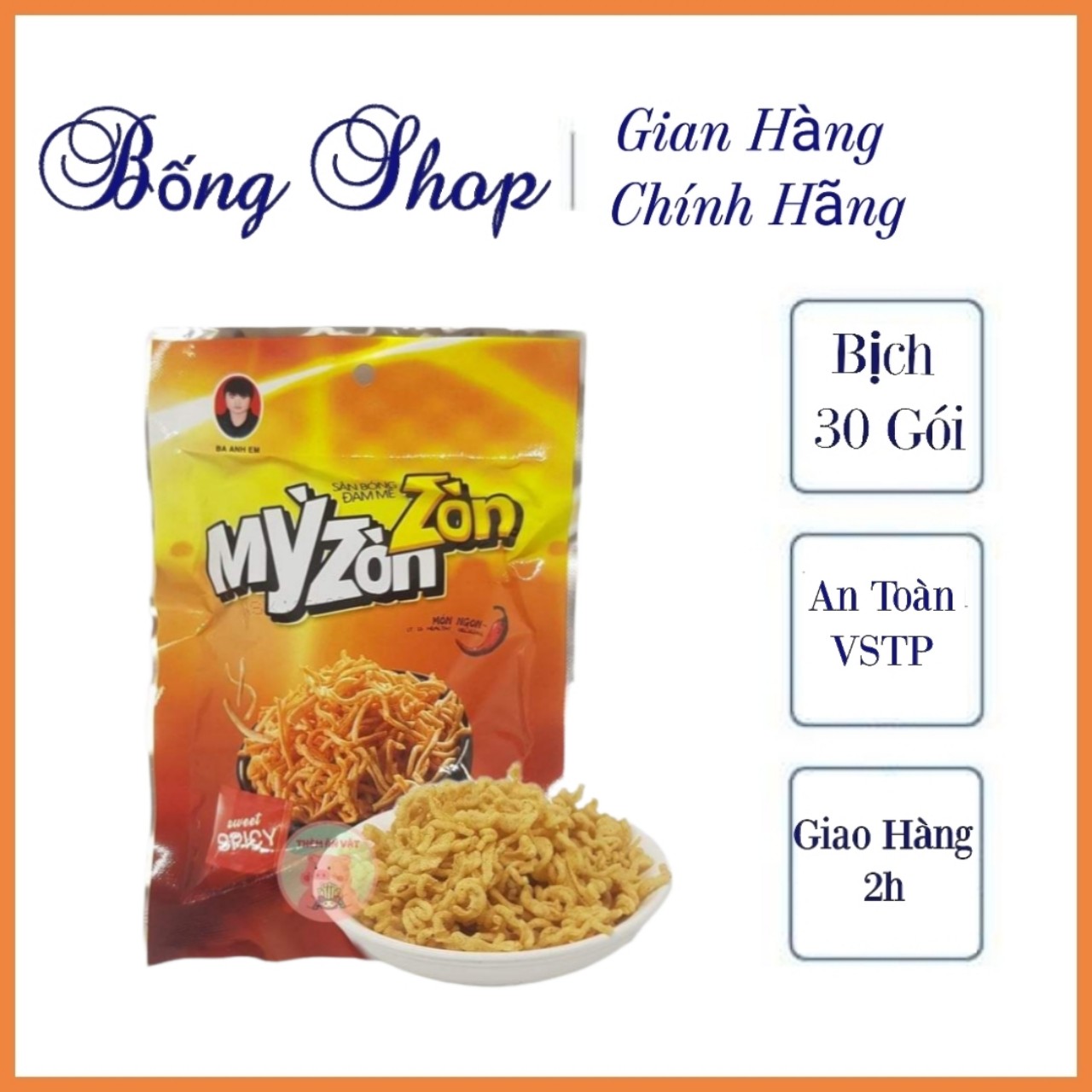 [ sỉ ] Bịch 30 Gói MỲ Zòn Zòn