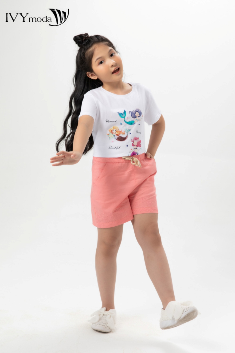 Áo thun nàng tiên cá IVY moda MS 57G1338
