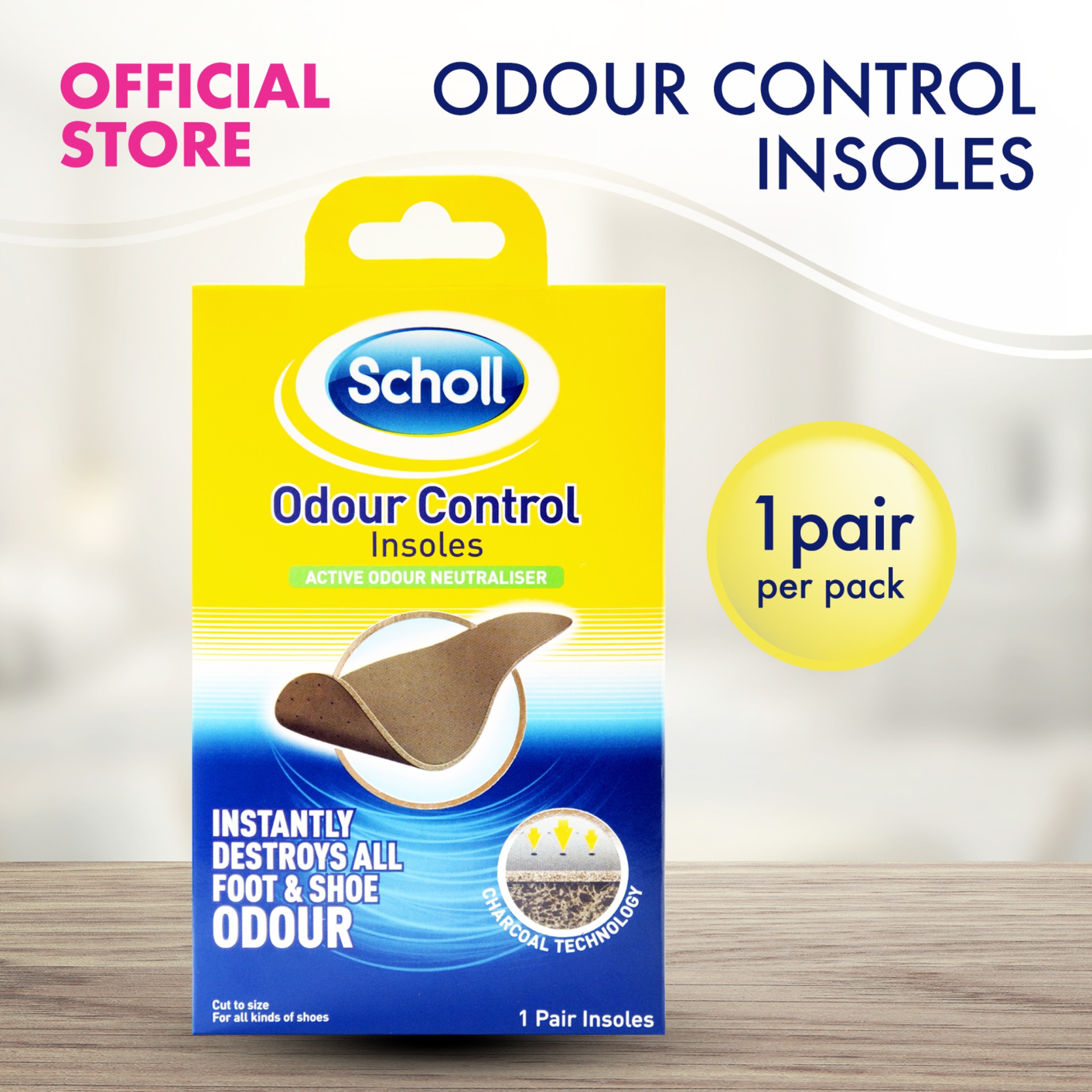 odour control insoles