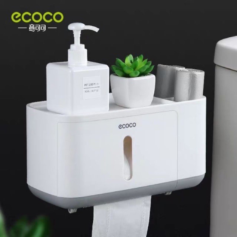 Hộp đựng giấy vệ sinh đa năng ECOCO