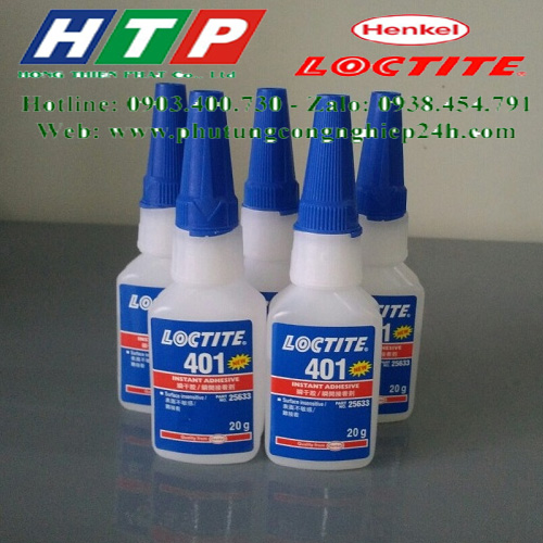 Thông tin kỹ thuật keo loctite 401 - 20gr