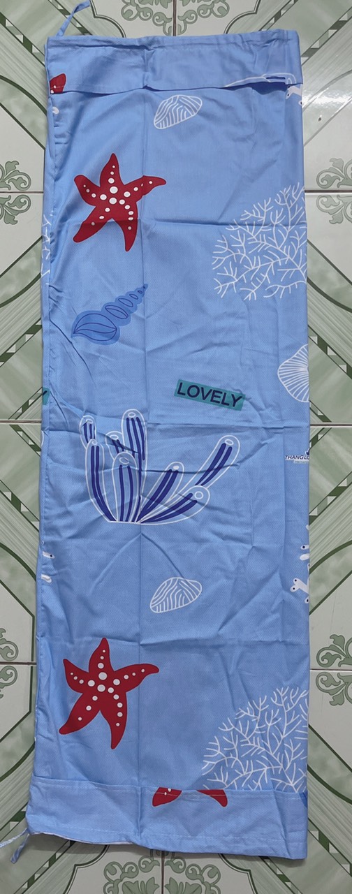 Combo 2 Áo Gối Ôm Cotton 35 x 100 (Màu Sắc Giao Ngẫu Nhiên)