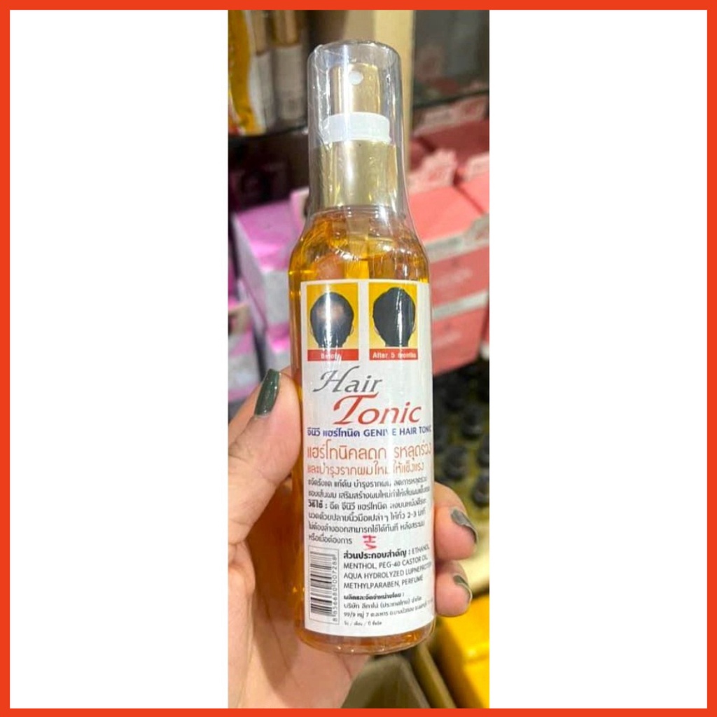 Chai Xịt Kích Mọc Tóc Genive Hair Tonic 120ml Thái