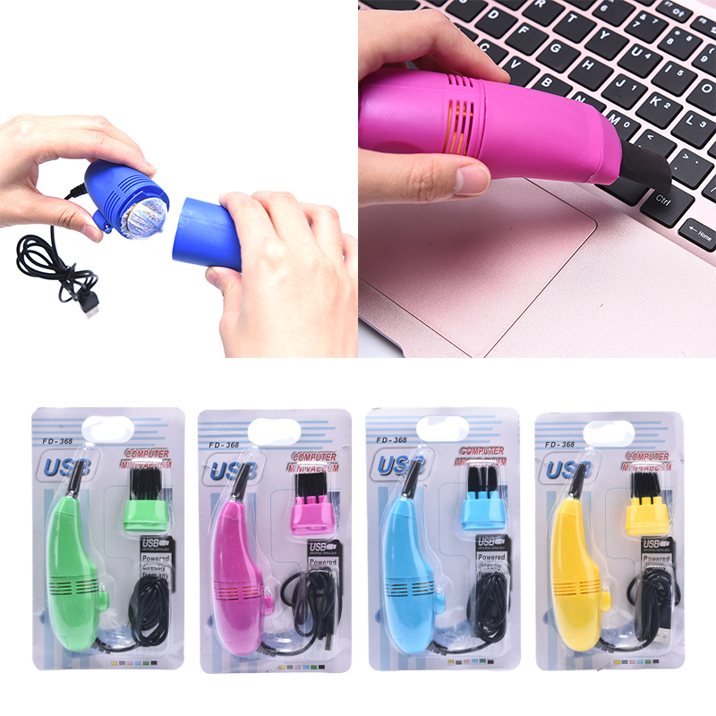 【UrbanNomad】Mini Computer Vacuum USB Keyboard er PC Laptop Brush Dust ...