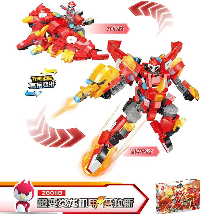 利Mô Hình Lắp Ráp Lego Khủng Long Mini Cho Bé Trai