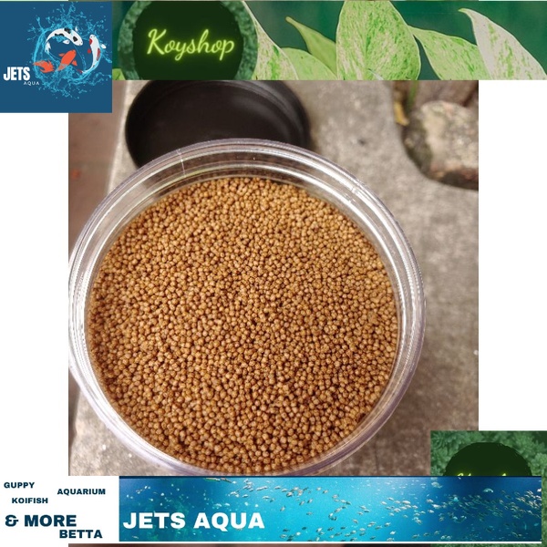 1kg cám cá cargill aquaxcel 7404 size s hạt 0.6mm 42% đạm- cho cá nhỏ, cá con dưới 5g
