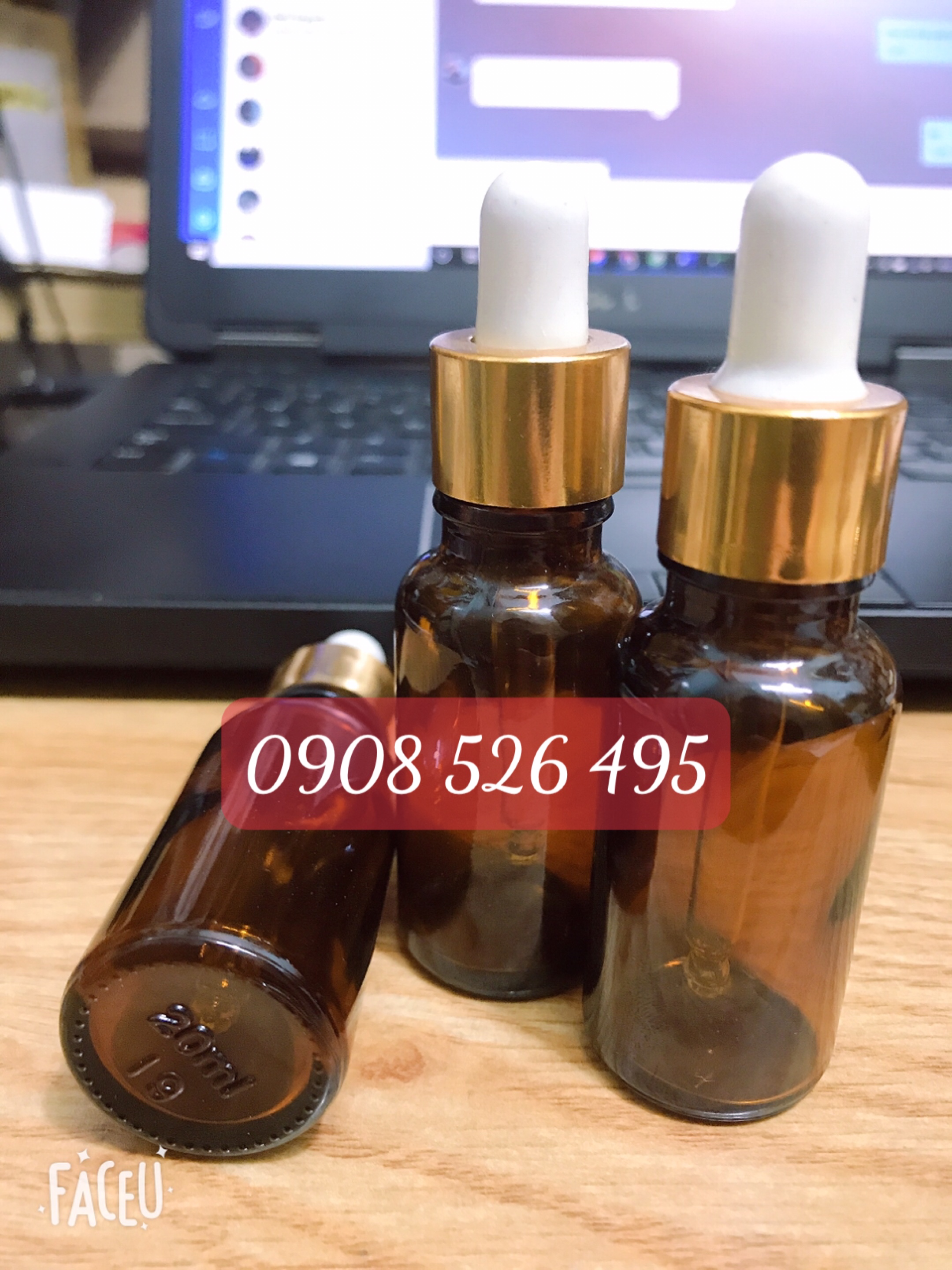 Chai chiết dung dịch 20ml