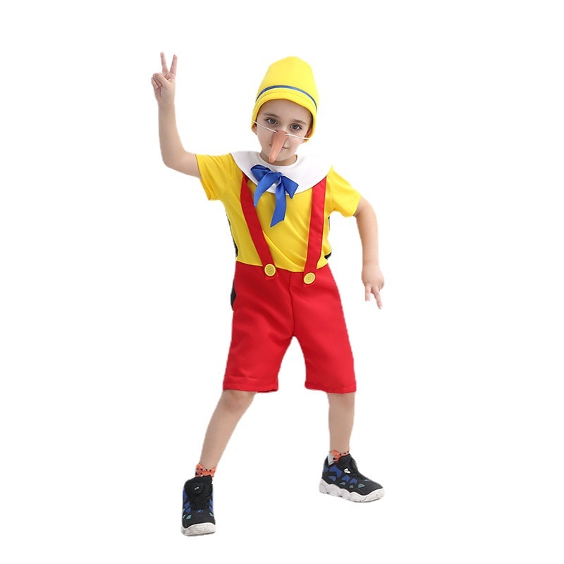 ToyStory Boys Halloween Funny Pinocchio Cosplay Costume Birthday