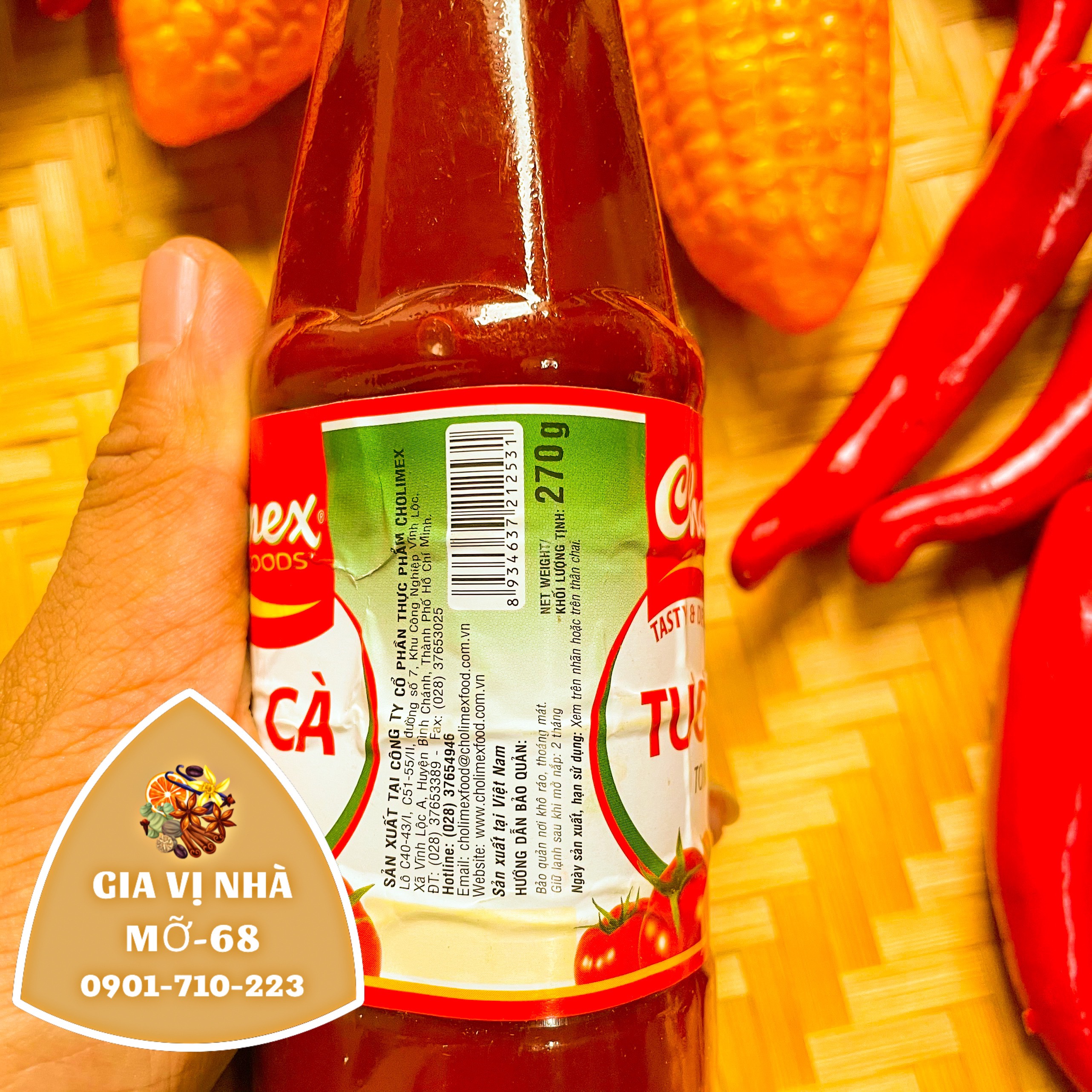 TƯƠNG CÀ CHOLIMEX 270GR