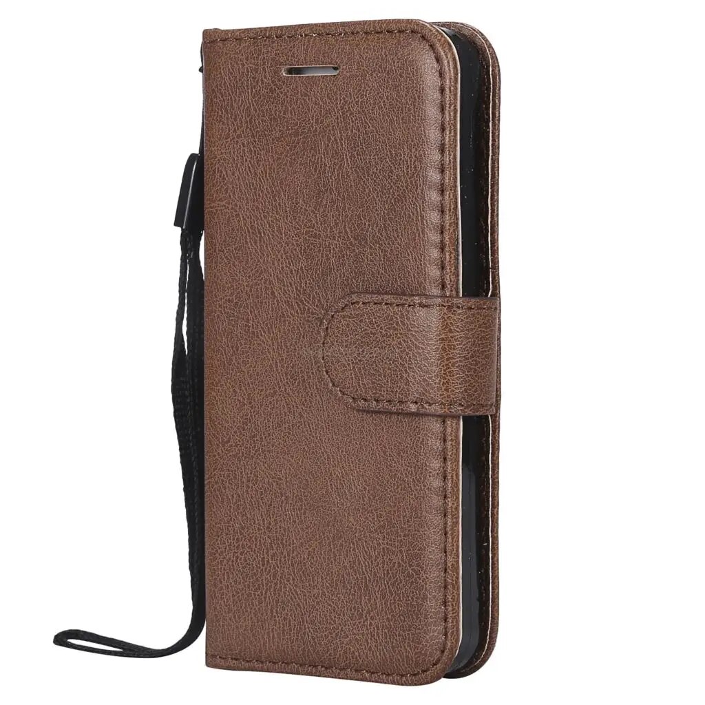 Flip Case for Samsung Galaxy S5 S 5 Neo S6 S7 Edge S8 S9 S10 S20 S21 Plus Solid color Leather Cover Wallet Case SM-G903F G900H.