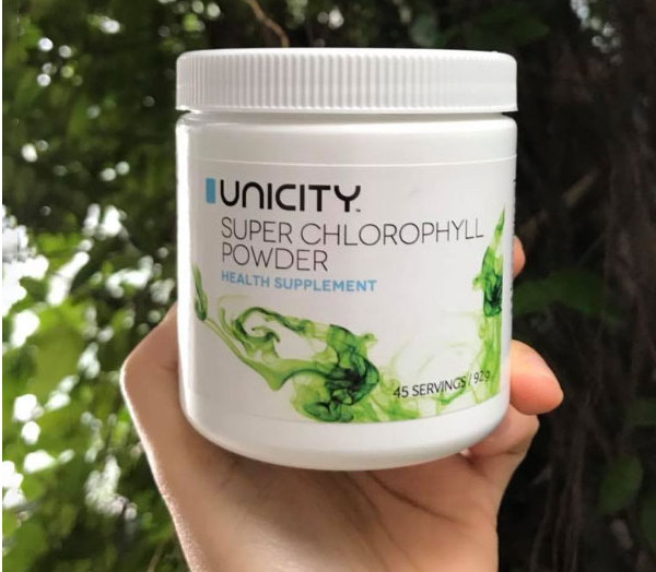 Bột diệp lục Unicity - Super Chlorophyll Powed 92g Thải trừ độc tố