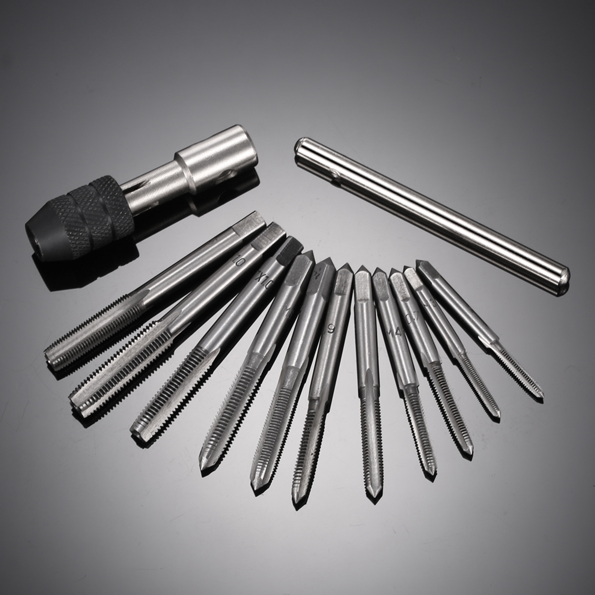 Tap Engineering 40PC Tools Durable DIY PRO TAP AND DIE SET METRIC WRENCH CUTS M3-M12 ...