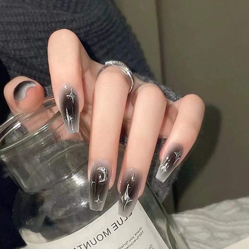 BTS%20%E3%80%90WITH%20GLUE%E3%80%9124Pcs%20Fake%20Nails%20with%20Design%20False%20Nails%20Wearable%20Press%20on%20Nails%20Stylish%20Pattern%20Red%20Artificial%20Nails%20Full%20Cover%20Nail%20Art%20-%20Image%205