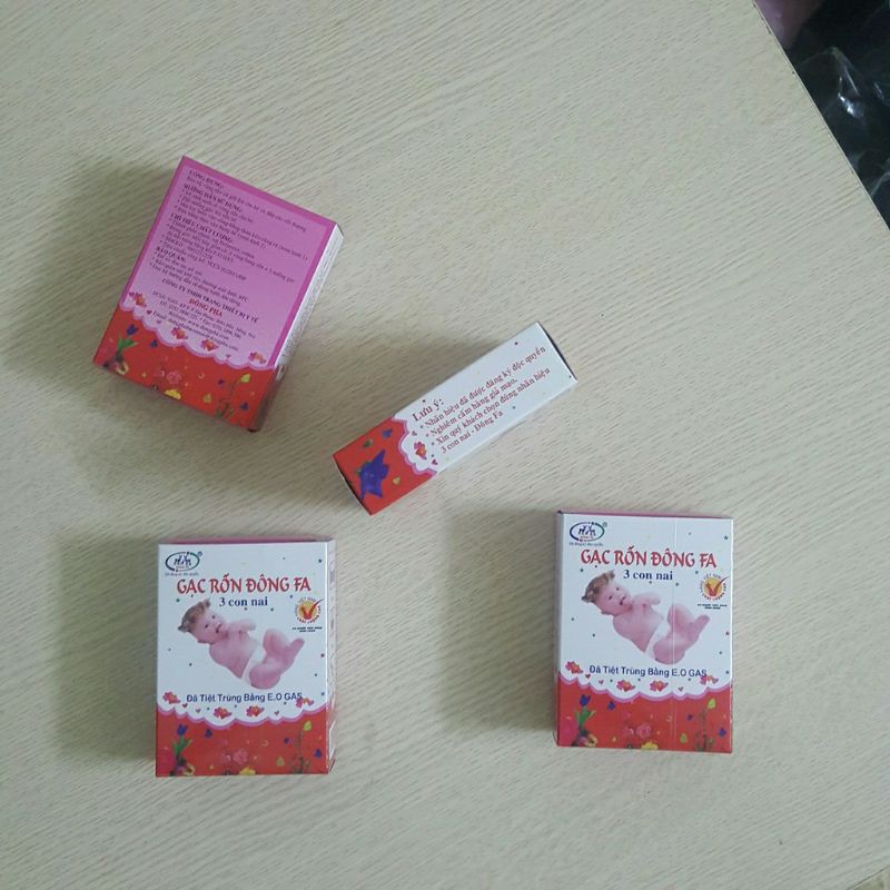 Set 3 gạc rốn Đông Fa