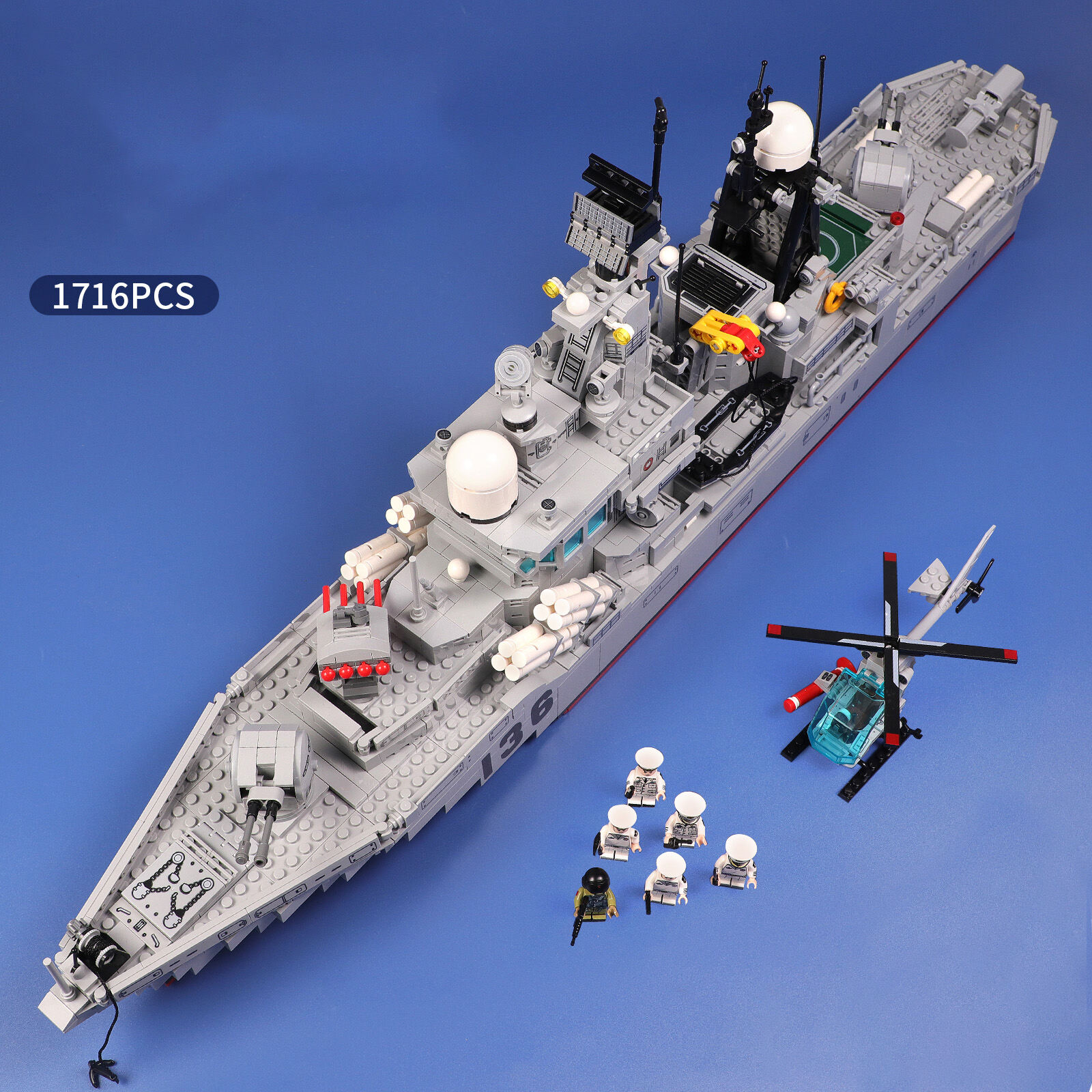 Mô Hình Kim Loại 3D Lắp Ráp Piececool Tuần Dương Hạm HMS Hood P209SR   MP1066  ArtPuzzlevn