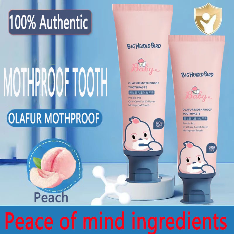 Kem đánh răng trẻ em - olafur mothproof toothpaste