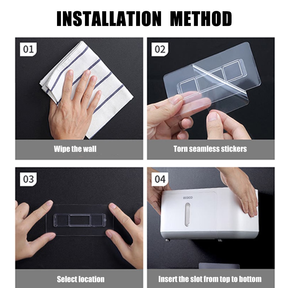 Hộp đựng giấy vệ sinh đa năng ECOCO