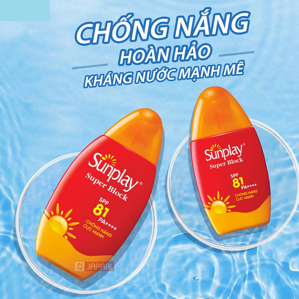 Sữa chống nắng sunlay super block spf 81 - 30g