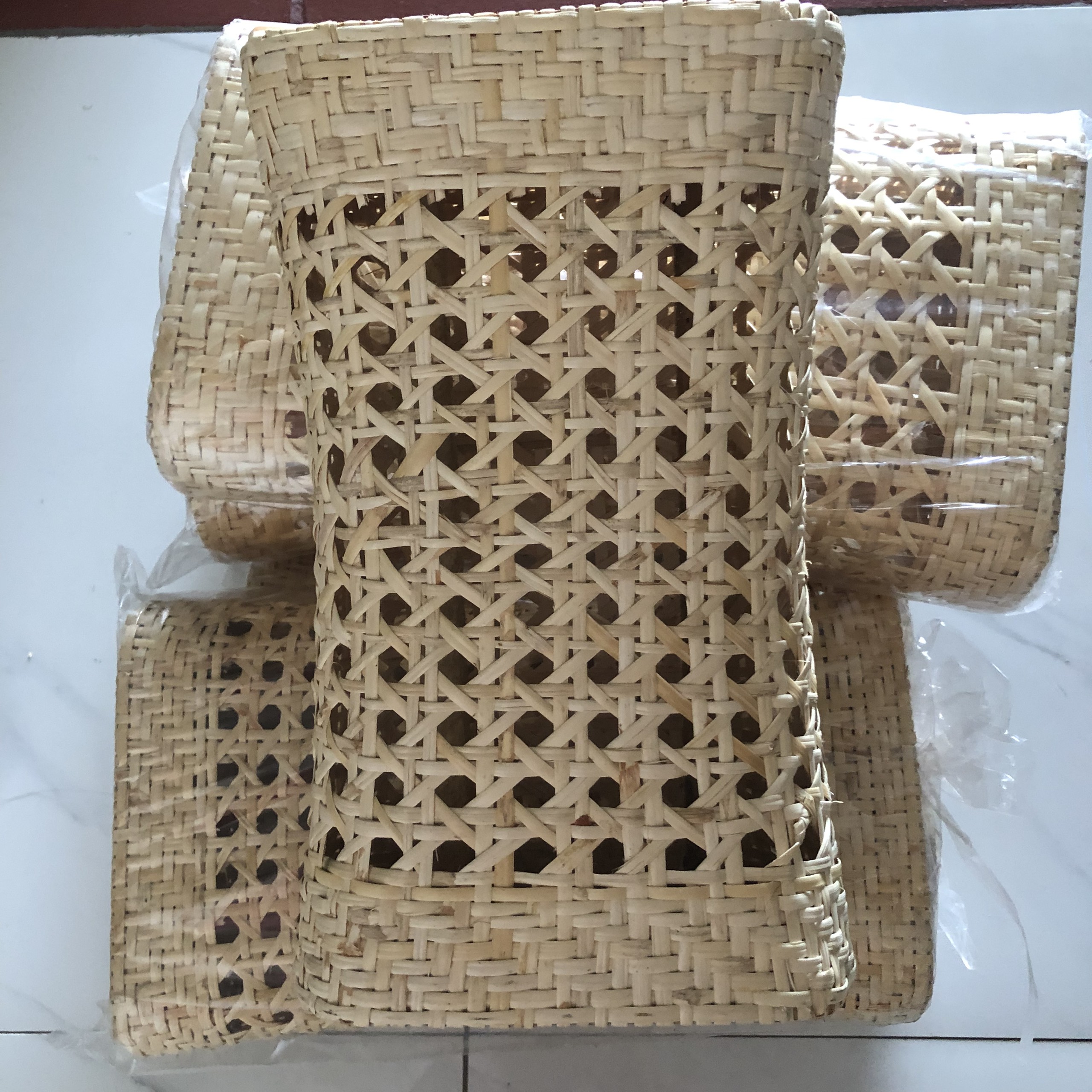 Gối mây tre đan, chất liệu mây tự nhiên cao cấp