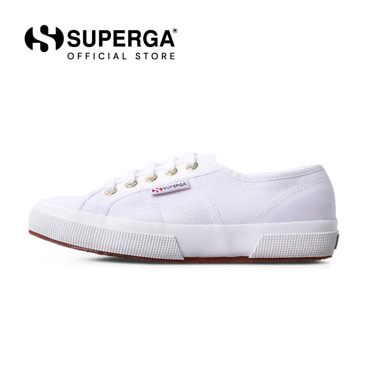 superga white and gold