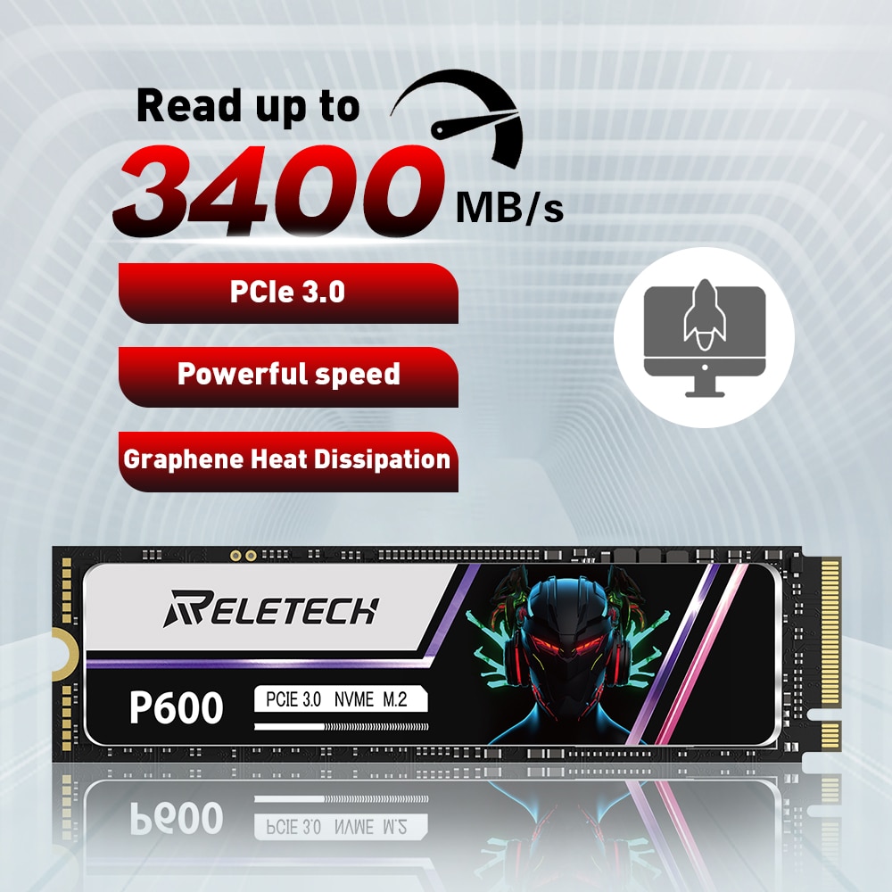 Reletech M2 Ssd Nvme 1Tb 500G SSD M.2 2280 Pcie SSD Internal Solid State Drive Disk Laptop Noteboook Desktop