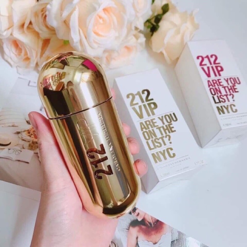 Nước Hoa Nữ 212 Vip Vàng 80ml