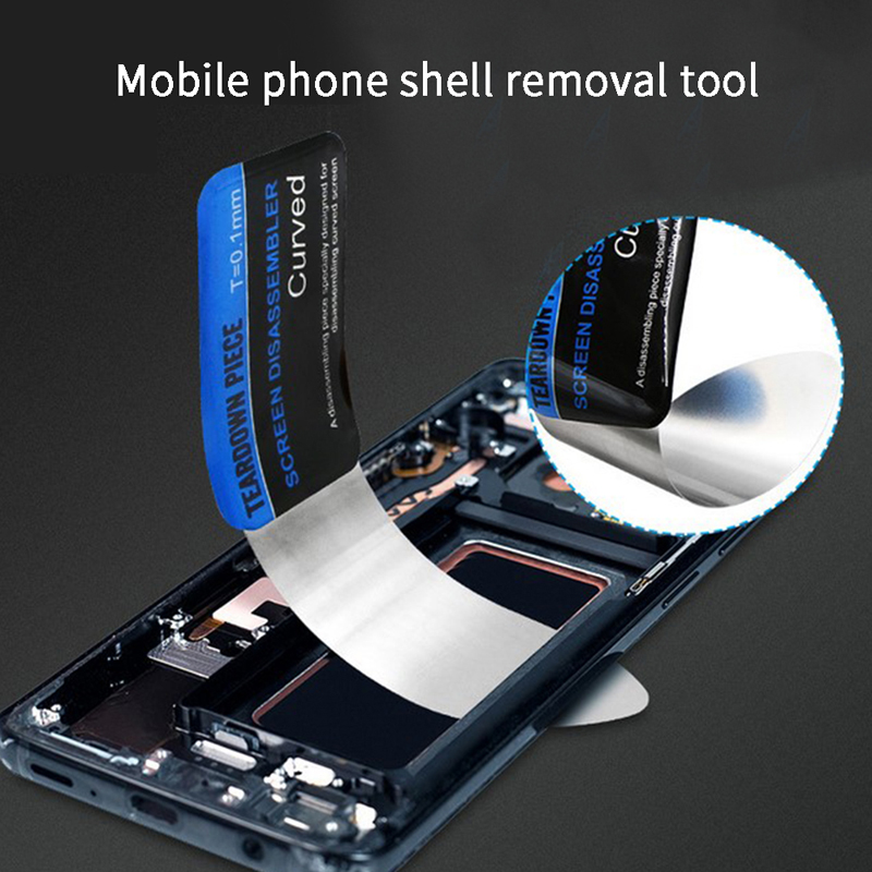 Jiaoxing LCD Screen Spudger Opening Pry Card Tools Mobile Phone Disassemble Steel Metal