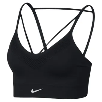 nike v neck sports bra