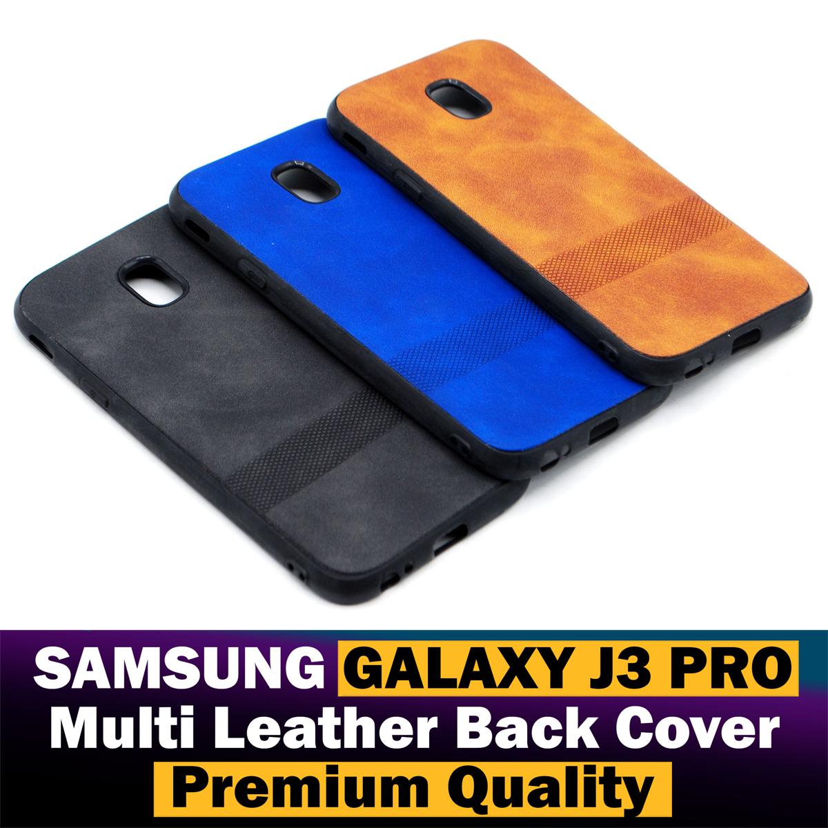 Samsung Galaxy J3 Pro Back Cover Soft Leather Case For Samsung Galaxy J3 Pro