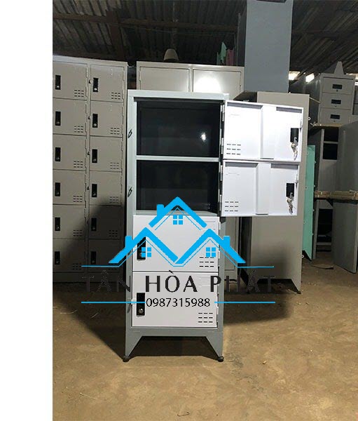 Tủ sắt cá nhân 4 ngăn sơn tĩnh điện