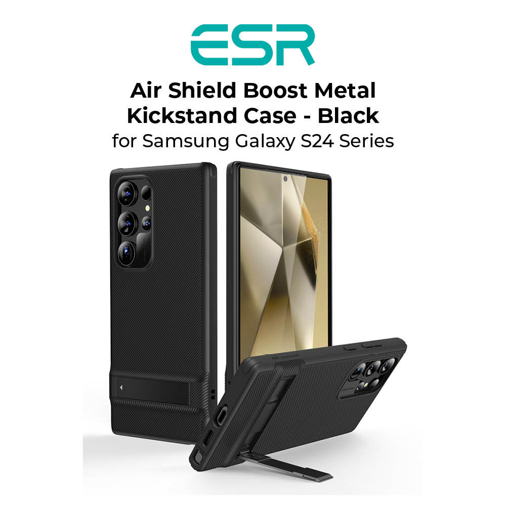 ESR Air Shield Boost Metal Kickstand Case for Samsung Galaxy S24 Series ...