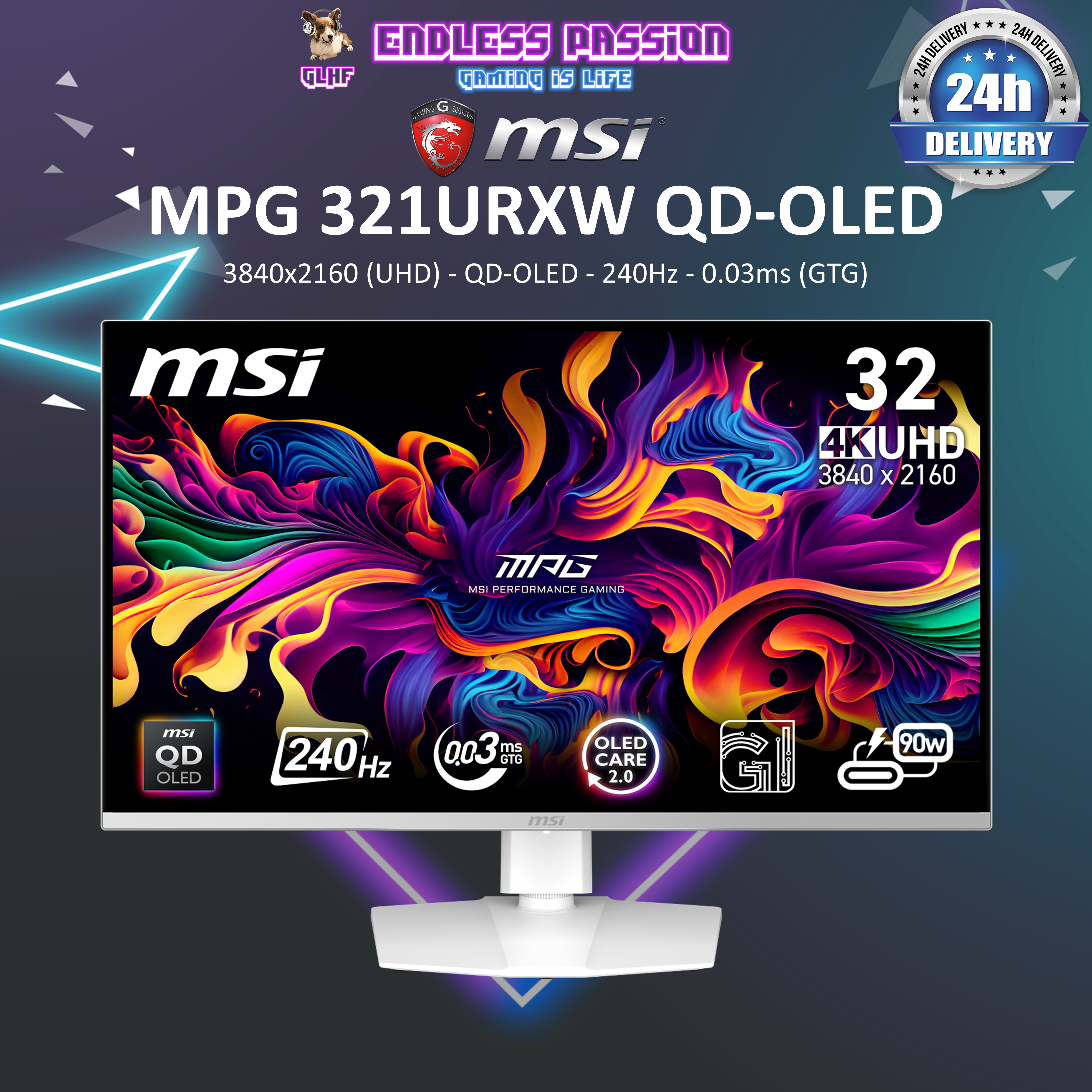 MSI MPG 321URX QD-OLED 32