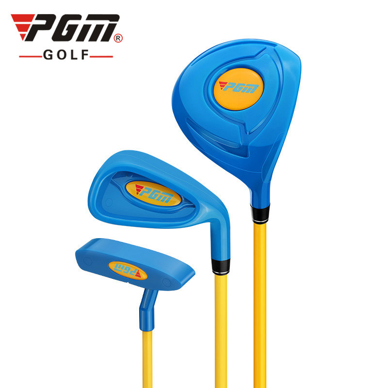 Bộ gậy nhựa chơi gôn golf cho trẻ em bộ 3 gậy cho bé 2-5 tuổi - pgm kids plastic golf club set