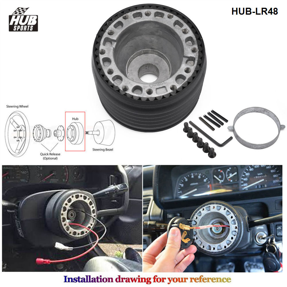 -%20Steering%20Wheel%20Hub%20Adapter%20Quick%20Release%20Boss%20Kit%20For%20Land%20Rover%20Defender%2048%20Spline%20Hub-Lr48%20-%20Image%203